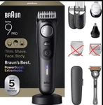 Braun Series Pro Aio 9555 Men's Grooming Kit Beard Trimmer Matte Black Razor. Fixed Price $55.99.