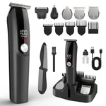 Beard Trimmer For Men Hair Clippers - 6 1 Professional Grooming Kit Cordle.... Fixed Price $33.72.