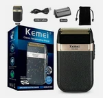 Kemei KM-2024 Rechargeable Men's Classic Reciprocating Shaver Black. Fixed Price $15.00.