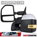 Fit 2017-2019 Ford F250 F350 Chrome Power Heat Towing Mirrors+bsm Signal Sensor. Fixed Price $218.99.