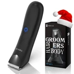 Vikicon Manscape Trimmer For Men - IPX7 Waterproof Ball W/light Black. Fixed Price $22.99.