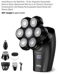 Hibig Head Shavers For Bald Men 7D Arc Electric Razor With Magnetic Detachab.... Fixed Price $64.88.