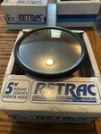 5 Round Convex Mirror Head Retrac. Fixed Price $10.00.