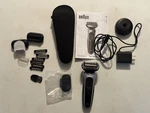 Braun Series 7032CS Flex Electric Razor For Men Wet&dry Charging Stand, Silver. Fixed Price $64.99.