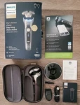 Philips Norelco I9000 Prestige Ultra Electric Shaver XP9405/84, Black, Used Once. Fixed Price $234.99.
