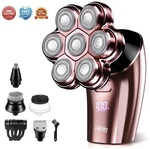 Hibig 7D Arc Electric Shaver For Head & Body, 5-IN-1 Upgraded Razor.... Fixed Price $39.99.