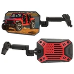 Joytutus Red Side Mirrors Doors Off For Jeep Wrangler Jl/gladiator Jt 2018-2023. Fixed Price $69.99.