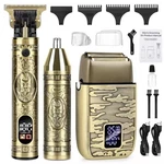 Electric Foil Shaver For Men, T-blade Beard Trimmer Razor Nose Hair S.... Fixed Price $65.77.