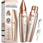 Vg Vogcrest Eyebrow & Facial Trimmer: 2 IN1 Rechargeable Hair Removal Shaver. Fixed Price $30.00.