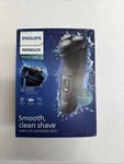 Philips Norelco - Series 3000 Rechargeable Wet/dry Electric Shaver Black. Fixed Price $44.99.