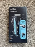 Braun Series 310S Wet/dry Electric Shaver Flexible Blades Precision Trimmer. Fixed Price $34.99.