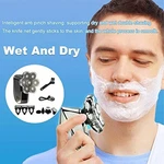 Mecuricy 5 In Men's Rechargeable Bald Head Shaver HM-1686 Silver. Fixed Price $77.07.