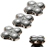 Shaver Pro 4 Head Replacement Blades - Compatible With Skull Pitbull, But. Fixed Price $66.48.