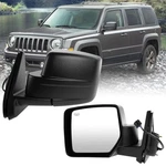 Vanlogy Jeep Patriot Left Driver Side Mirror Power Heated Manual Fold 2007-20. Fixed Price $43.99.