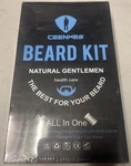 New! Ceenwes - Beard Kit All In One Shave Set Wash Brush Balm Serum Scissors. Fixed Price $14.99.