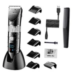 Hatteker Cordless Hair Trimmer Pro Clippers Beard For Men Black. Fixed Price $40.39.