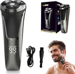 Snapbuy Electric Razor For Men, 4D Floating Head Rotary Shaver, IPX7 Water. Fixed Price $79.50.