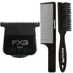 Babylisspro FX3 Titanium Standard-tooth Ultra-thin T-blade FX703B + Brush Comb. Fixed Price $41.99.