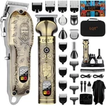 Lqt Professional Cordless Hair Clipper And Trimmer Set For Men, Multi-functional. Fixed Price $68.81.