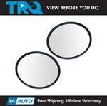 Trq 8.5" Round Convex Mirror Pair Stainless Steel Center Stud W/ Bracket. Fixed Price $49.95.