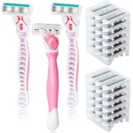 39 Pcs Disposable Women 6 Blade Sensitive Skin Shaving Set Inclu.... Fixed Price $39.30.