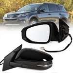 Left Driver Side Mirror Fits 2013-2015 Toyota RAV4 With Power Heated Turn Signal. Fixed Price $98.75.