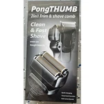 Pongthumb CS615 2 In Facial Foil Shaver Dual Head Wet Dry Electric Razor Black. Fixed Price $52.99.