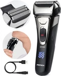 Pritech Electric Razor For Men, Waterproof Foil Shavers With Beard.... Fixed Price $42.99.