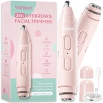 Vankoo Facial Hair Remover & Eyebrow Trimmer - 2 In 1 Face Shaver.... Fixed Price $21.82.