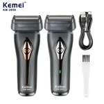Kemei KM-2800 Rechargeable Foil Head Facial Shaver Usb Black Silver For Men. Fixed Price $15.49.