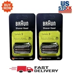 Pack Of Braun Shaver Head Series 3 Model 21B Lot Sealed New Us Stock. Fixed Price $45.00.
