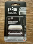 Braun Series 83M Shaver Head Replacement -silver New And Sealed. Fixed Price $27.51.