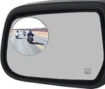 Blind Spot Mirror, Ampper 3" Aluminum Frame Round Hd Glass Convex Wide Angle Rea. Fixed Price $14.13.