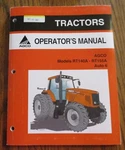 Agco RT155A & RT140A Auto Tractor Operators Maintenance Manual 2006 Original. Fixed Price $51.99.