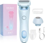 Electric Shaver For Women, 2 In 1 Waterproof Razor, Silk Glide. Fixed Price $15.62.