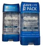 Gillette Clearshield 72 Hr Antiperspirant Scent Cool Wave Pk X 3.8OZ (06/2027). Fixed Price $22.99.