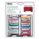 Wahl 8PC 5-IN-1 Stainless Steel Guide Comb Set Multicolor Pet Grooming Ob. Fixed Price $22.97.