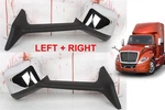 For International Lt 625 Left And Right Side Hood Mirror Chrome Driver Passenger. Fixed Price $139.00.