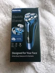 Noahstrong Rechargeable Electric Shaver With Pop-up Trimmer, Led Display, Blue. Fixed Price $55.72.