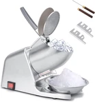 300W 178 Lbs/hr Etl-listed Dual Blade Electric Ice Shaver Machine With Pick,. Fixed Price $101.08.