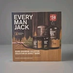 Every Man Jack Beard Care Set, Sandalwood Face Wash, Butter, Oil & Comb. Fixed Price $21.99.