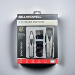 Bell Howell Nose Hair Trimmer Set Cordless Beard 8PCS Kit. Fixed Price $10.99.