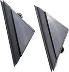Apperfit Fiat 500 Door Mirror Flag Cover Molding (gloss Black). Fixed Price $25.36.