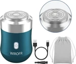 Mini Electric Shaver, Aluminum Alloy Body, Three Blade, Ultra-thin Mesh. Fixed Price $27.00.