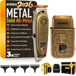 All-metal Body Razor-sharp T-blade Hair/beard Trimmer With 4 Guards & Close S.... Fixed Price $42.27.