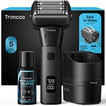 Electric Shaver For Men Trimcoo 5-BLADE Foil Razor Kit Gentle On Sensitiv.... Fixed Price $107.27.