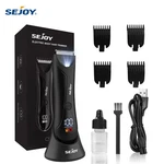 Sejoy Men's Body Hair Trimmer Groin Groomer Waterproof Ceramic Blade Led Wet Dry. Fixed Price $39.99.