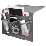 Duomiw Bedside Storage Organizer, Caddy, Table Cabinet Grey. Fixed Price $11.99.