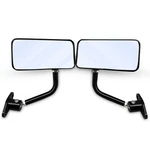 F1 Style Black Side View Mirrors For Cars And Bikes- Universal Fit High Gloss.... Fixed Price $58.18.