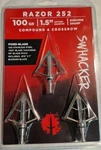Swhacker SWH00252 Blade Broadhead - Silver. Fixed Price $17.99.
